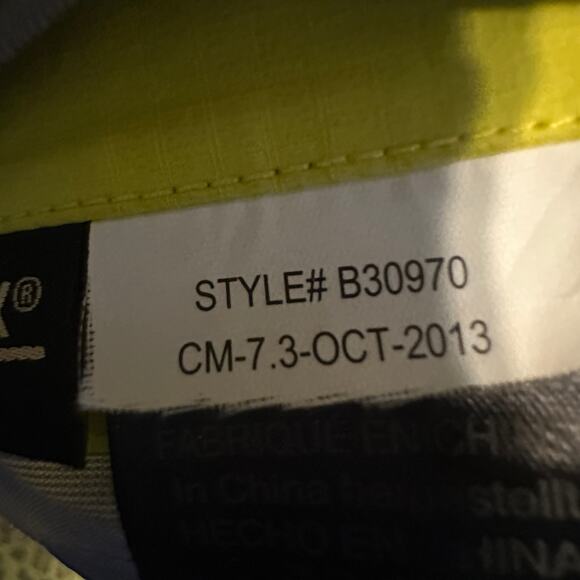 Marmot Gore-tex Active Shell WaterProof Jacket Womens Medium Neon Yellow Green - Picture 9 of 9